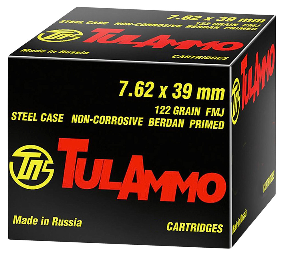 Tulammo - 7.62x39 mm - 122 GR - FMJ - AJ's Archery