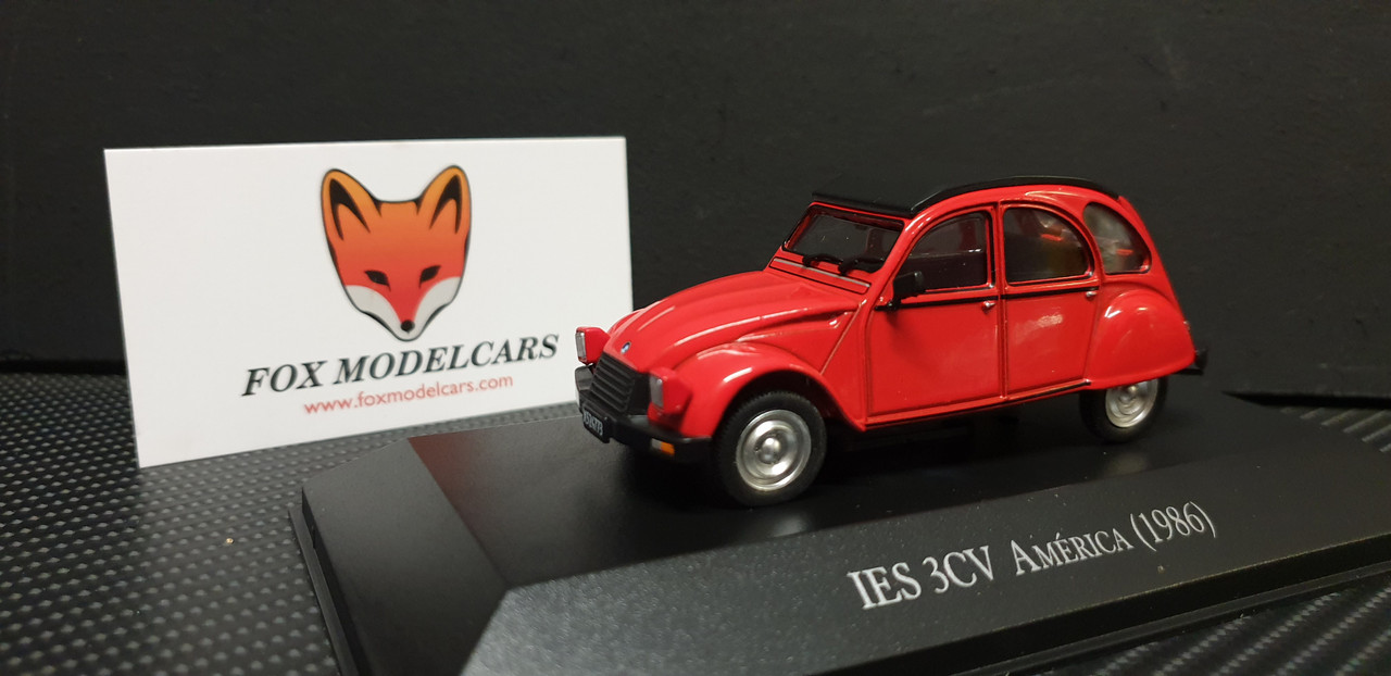 Coche Citroën 3CV América 1986 Salvat Autos Inolvidables Argentina 1/43 Coche Citroën 3CV América 1986 Salvat Autos Inolvidables Argentina 1/43