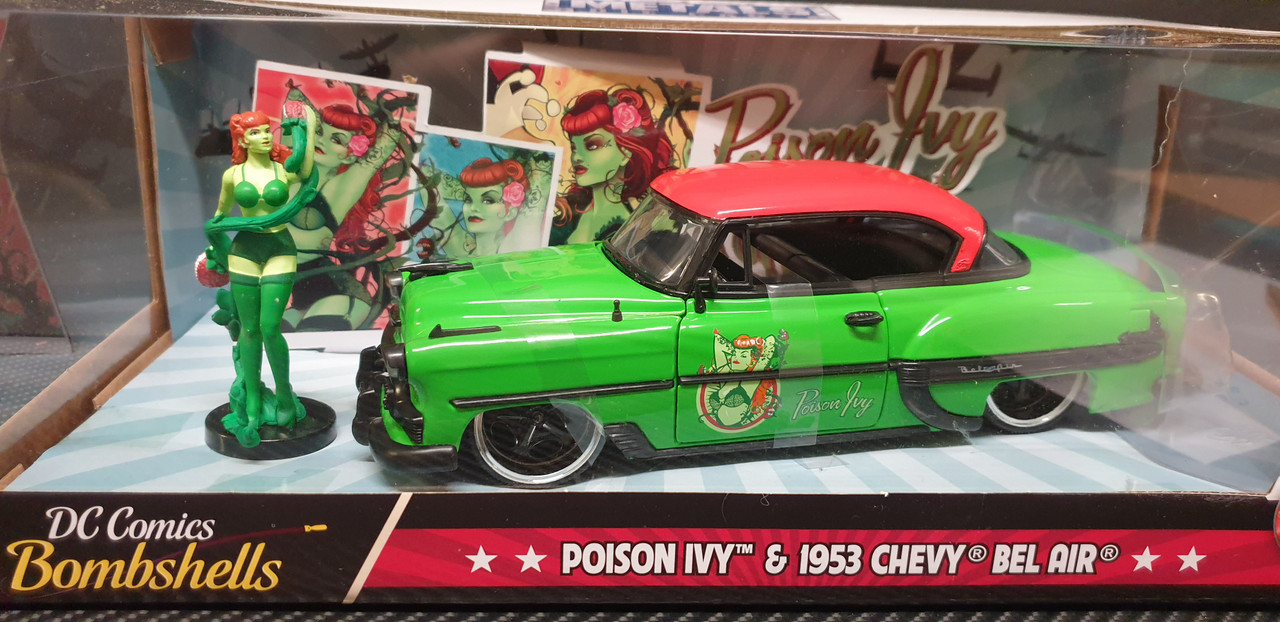 Poison Ivy & 1953 Chevy Bel Air DC Comics Bombshells