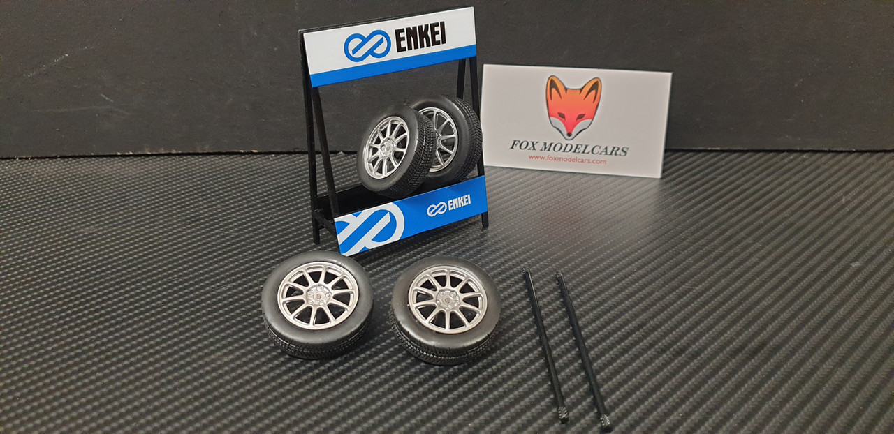 Enkei wheel rack and stand