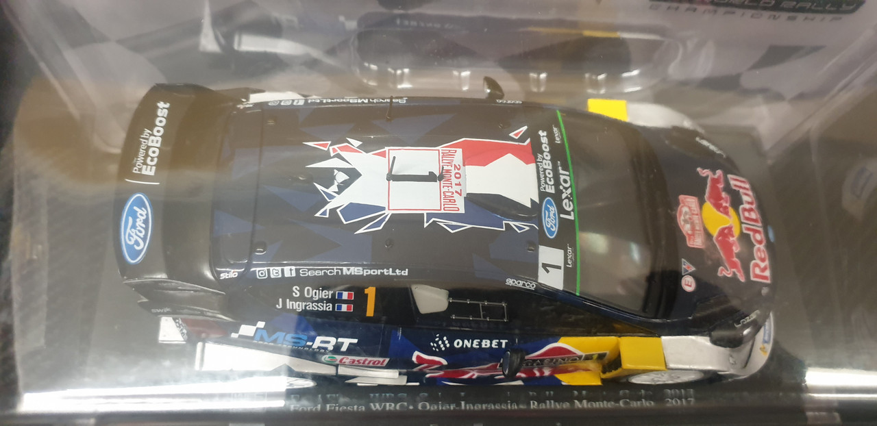 1/43 Ford Fiesta WRC 2017モンテカルロ優勝モデル Ford Fiesta WRC Nr.1 Red Bull Winner Rally Monte Carlo 2017
