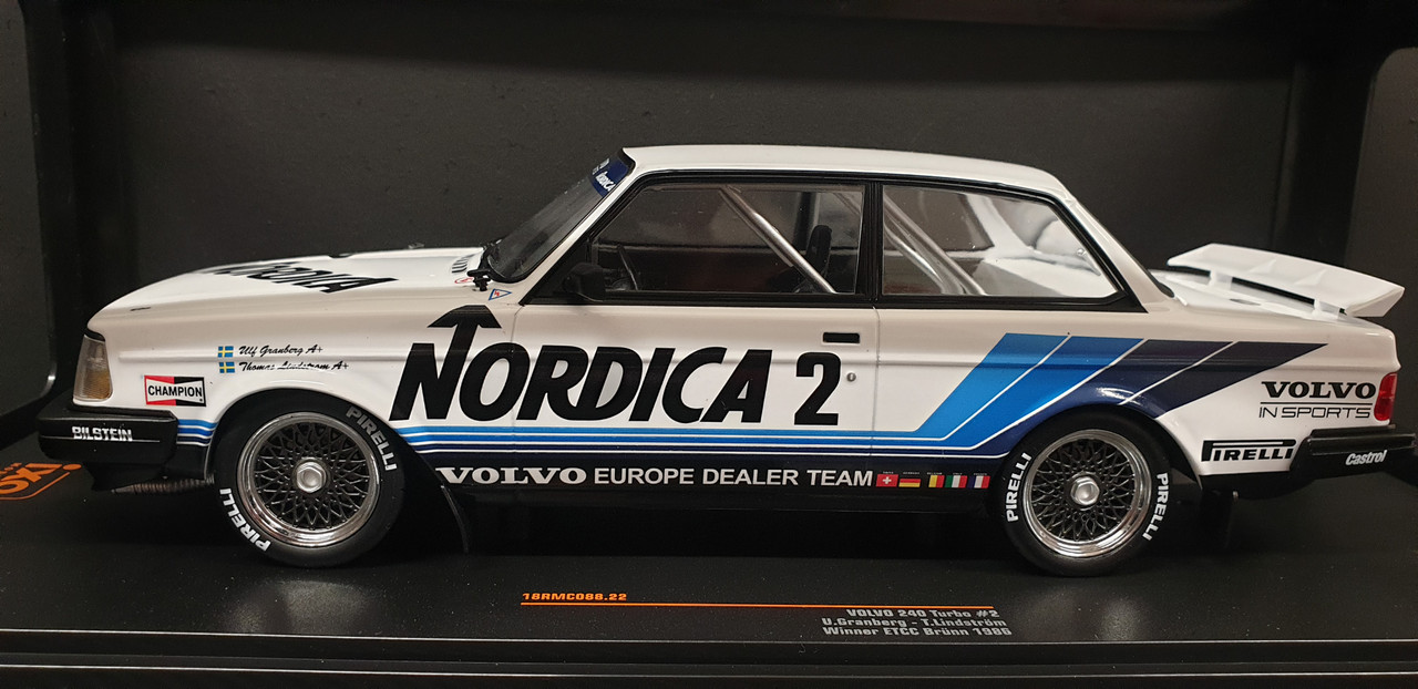 VOLVO 240 TURBO #2 WINNER ETCC BRUNN 1986