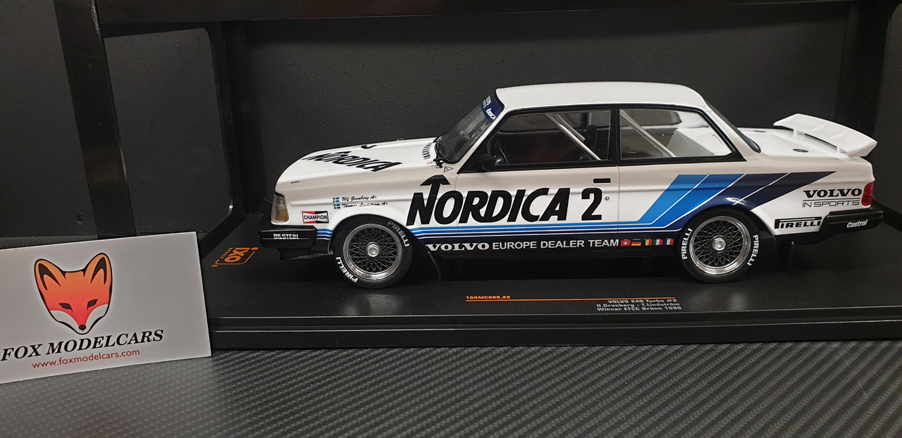 VOLVO 240 TURBO #2 WINNER ETCC BRUNN 1986