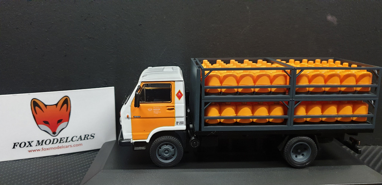 1:43 Modellino Pegaso Ekus 1988 'Repsol Butano' Arancione/Nero/Bianco