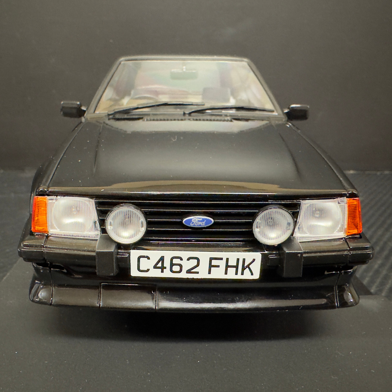ModelCarGroup 1:18 Ford Escort MK III RS Turbo #35 Hunsrück Rallye 1985 ModelCar Group MCG18422