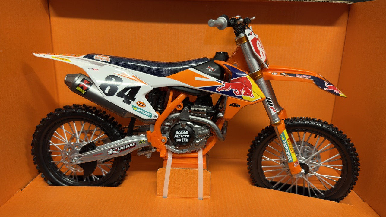 KTM 450 SX RED BULL #84 JEFFREY HERLINGS SUPERCROSS WORLD CHAMPION