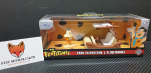 Fred  Flintstone & Flintmobile- The Flintstones Car