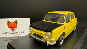 Simca  1000 Rallye 2 Yellow / Mat Black