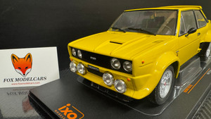 Fiat  131 Abarth  Yellow