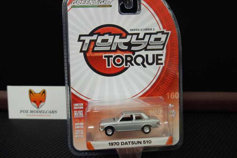 Datsun 510 silver Tokyo Torque