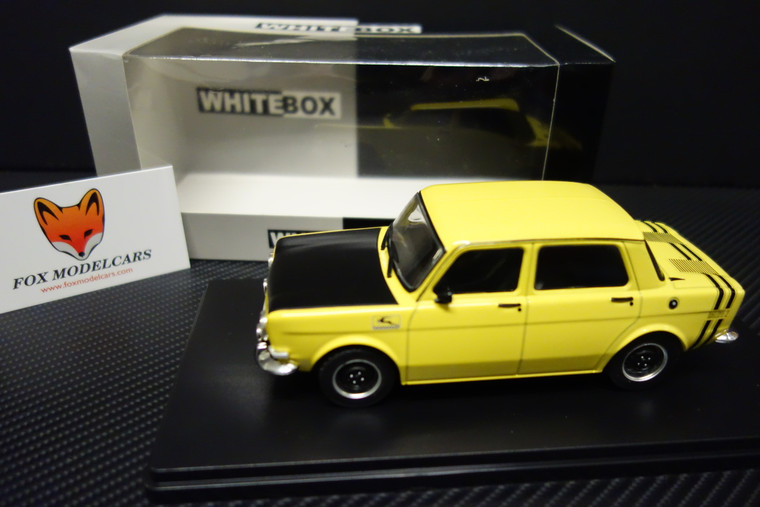 Simca 1000 Rallye 2 Yellow / Mat Black