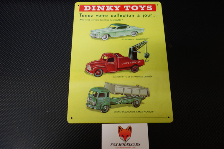Dinky Toys Tin  sign