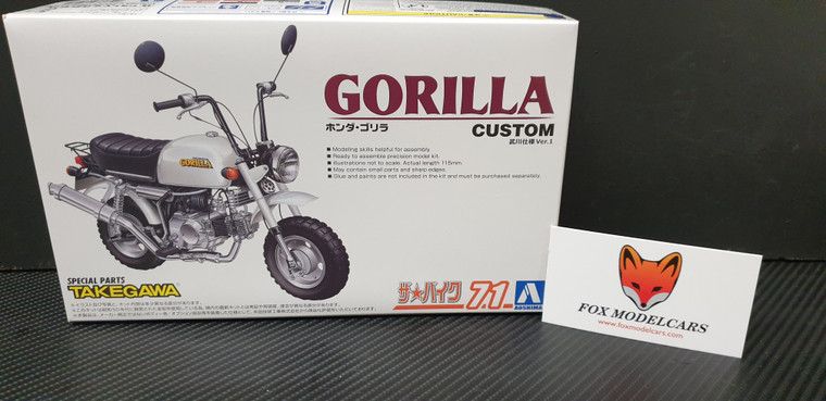 Honda Gorilla Z50JZ-3 White Custom Takegawa  1978  Version 1