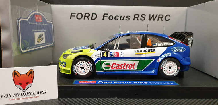 Ford Focus RS WRC 1st Rally  Norway 2007