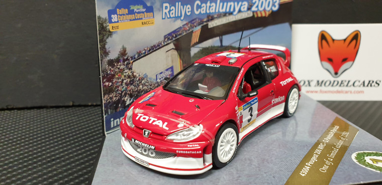 Peugeot 206 WRC Rallye Monte Catalunya 2003