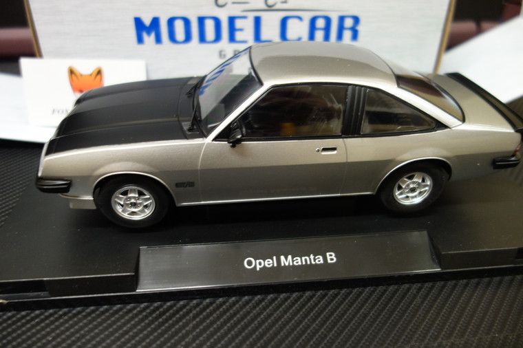 Opel  Manta B GT/E Silver