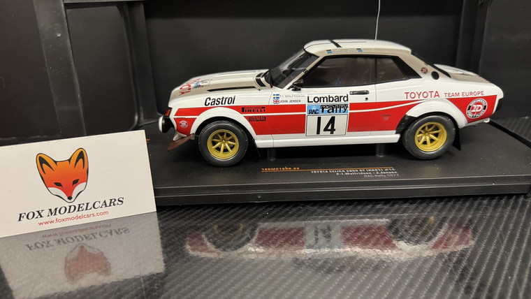 TOYOTA  CELICA  TURBO 2000 GT (RA21) #14  RAC RALLY 1977