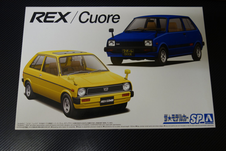 Subaru Rex / Daihatsu Cuore plastic kit