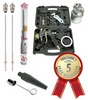 Apollo - 5-Stage Precision 5 Pro LE PLUS; 120 volt motor, with internal bleed, Includes 32" Air Flex Hose, A7700GT-1000 Spray Gun A7536A 1000cc Gravity Feed cup, 4 Needle/Nozzle & 2 Cap Set, & Accessories (PSPROLE1107700G)