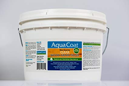Aqua Coat CLEAR Grain Filler Gallon (748252493415) Bull Valley