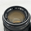 LOT OF 2 - OLYMPUS G.ZUIKO OM-SYSTEM AUTO-S 50MM F/1.4 LENSES