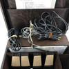DAROME 610F VINTAGE PA RADIO SYSTEM WITH 4 MICROPHONES AND CASE