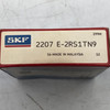 SKF 2207 E-2RS1TN9 BORE DOUBLE ROLLER SELF ALIGNING BALL BEARING 35X72X23M -NEW