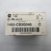 Allen Bradley 1492-CB3G040 4Amp Circuit Breaker NEW