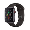 Apple Watch Series 5 (44 mmGPS + Cell) Gray AL Body Black Band - New