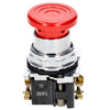 Cutler Hammer 10250T32R Mushroom Head Push Button 30mm 1NO 1NC Momentary Red