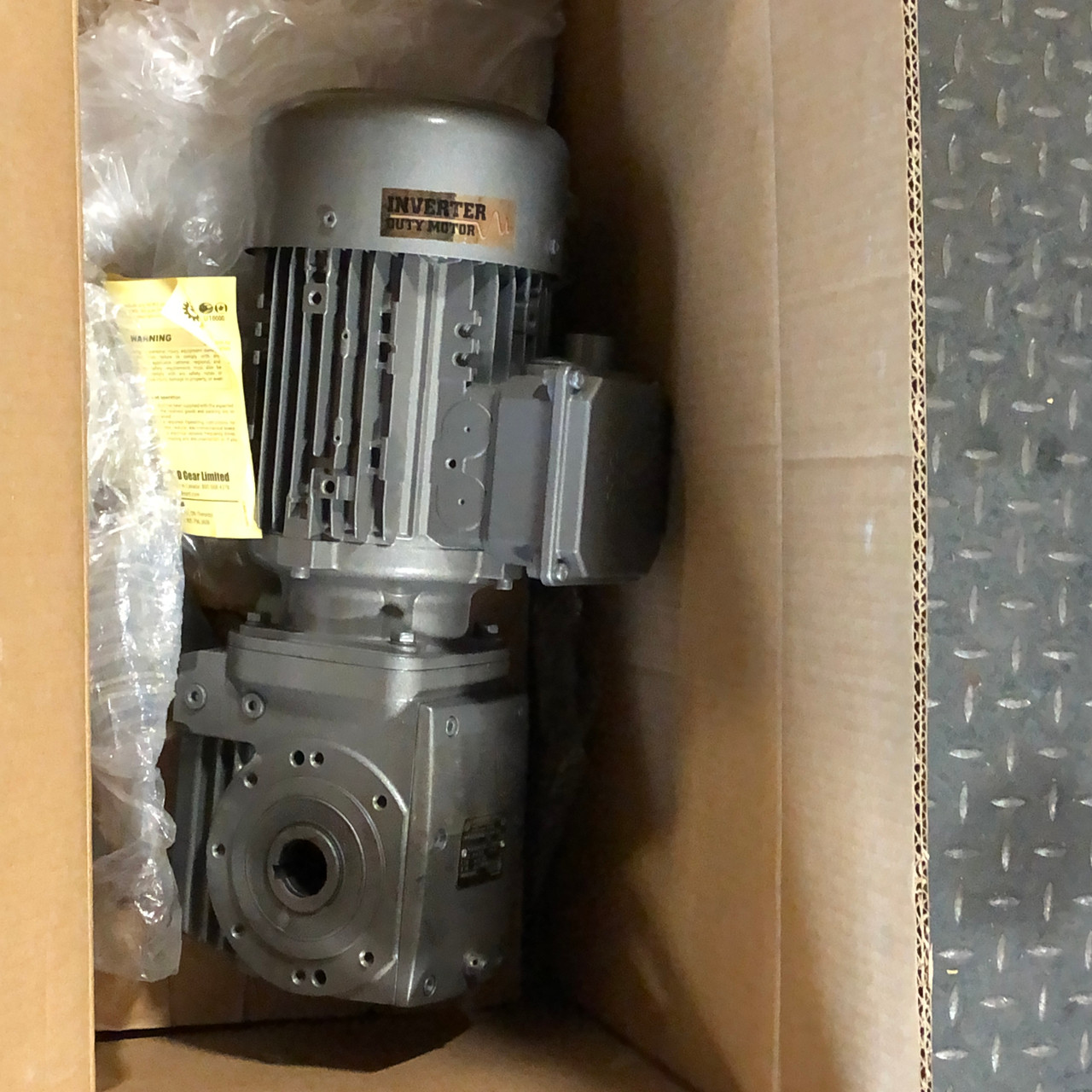 NORD DRIVESYSTEM SK90P/4 (1.5HP 230/460V 60HZ GEARBOX AND MOTOR) NEW