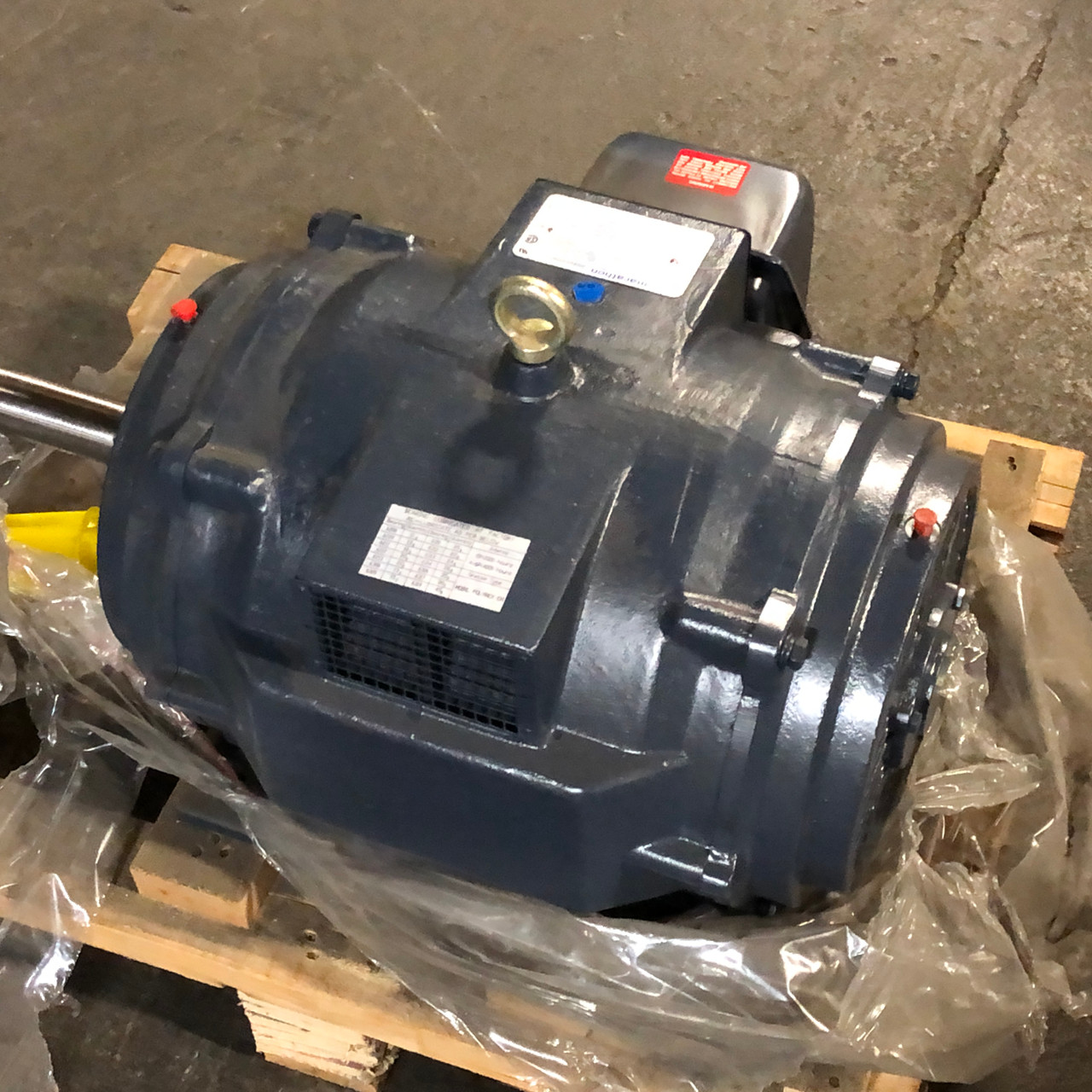 MARATHON MOTOR 30 HP, 1800 RPM, 230/460 Volts, DP, 286T FRAME, Rigid - NEW