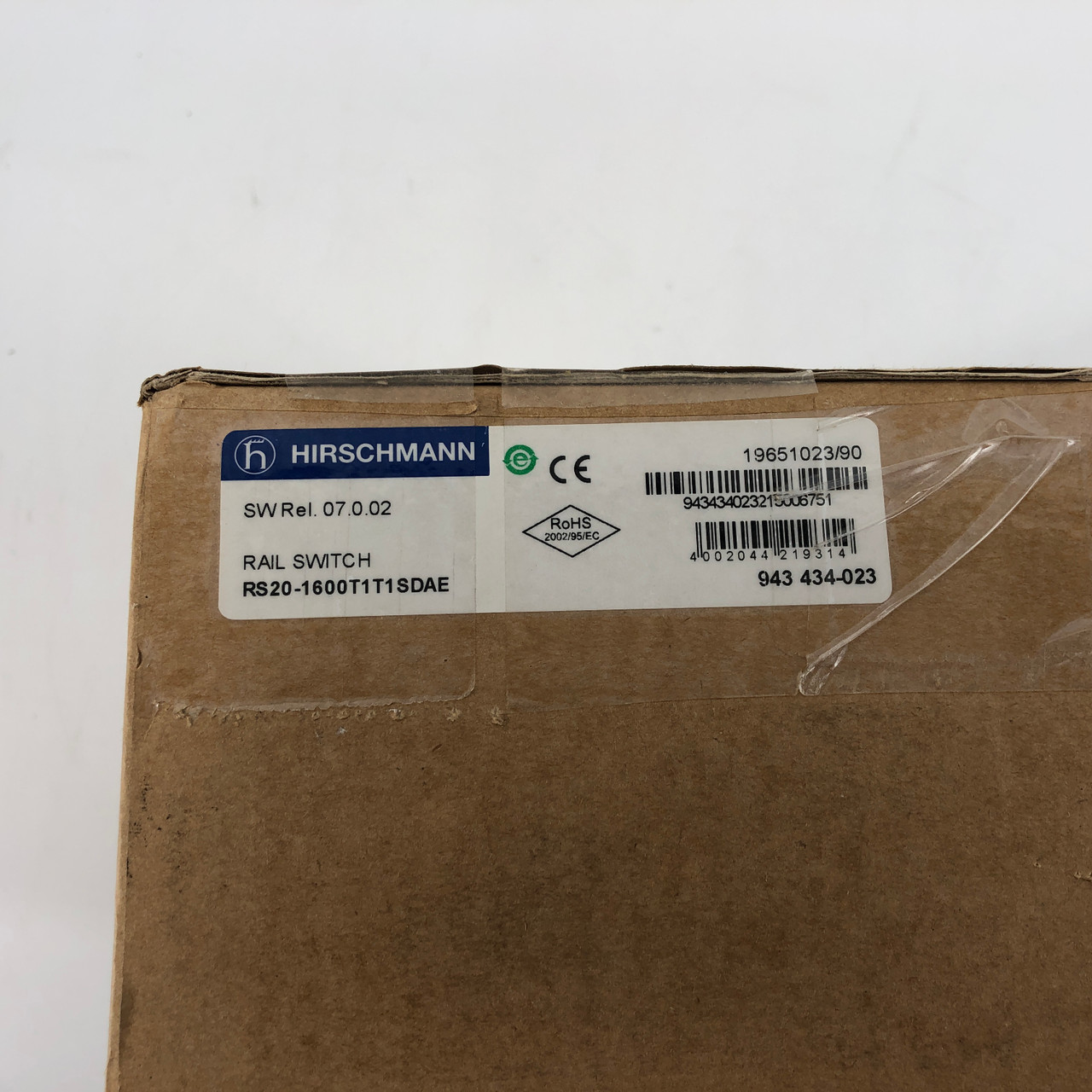 HIRSCHMANN RS20-1600T1T1SDAEHH07.0.02 DIN RAIL MANAGED FAST ETHERNET SWITCH -NEW
