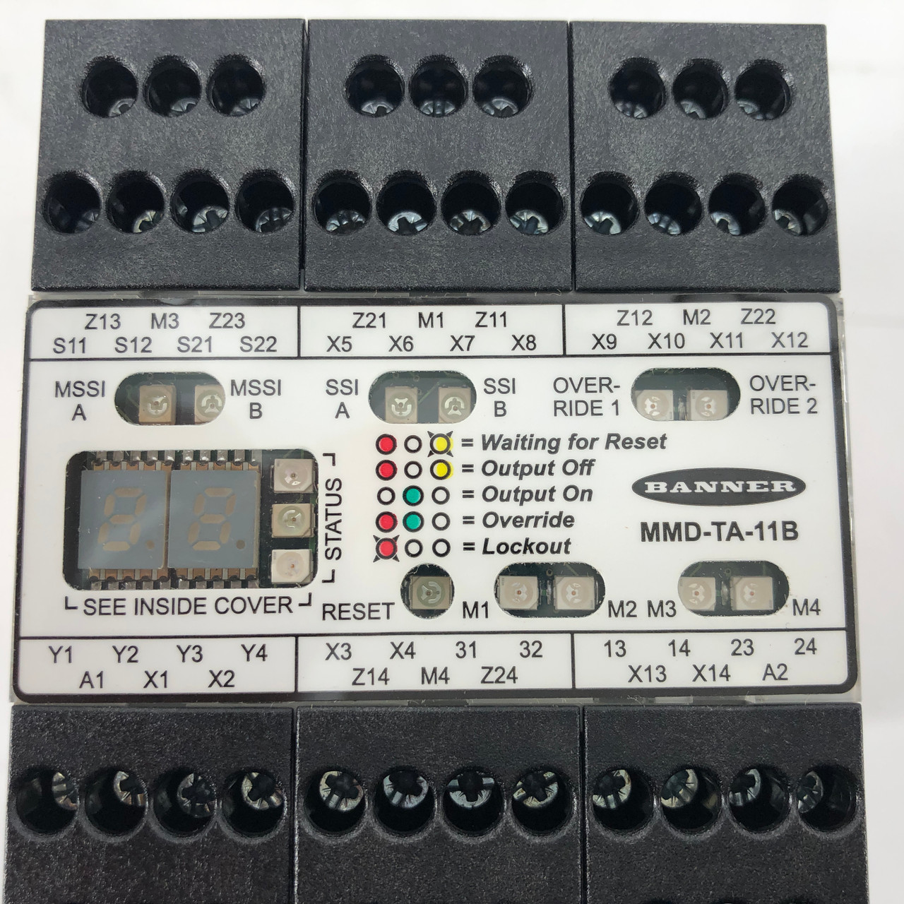 BANNER MMD-TA-11B SAFETY RELAY MUTE MODULE - NEW