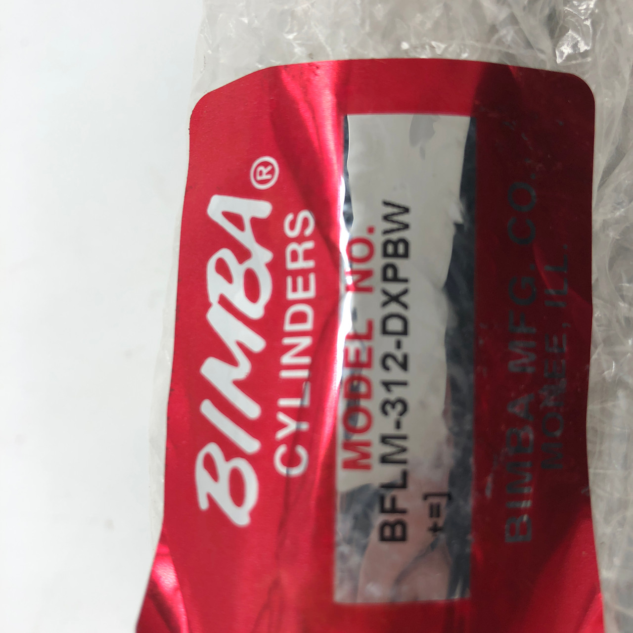 BIMBA BFLM-312-DXPBW Double Acting Pneumatic Rod Lock Air Cylinder NEW