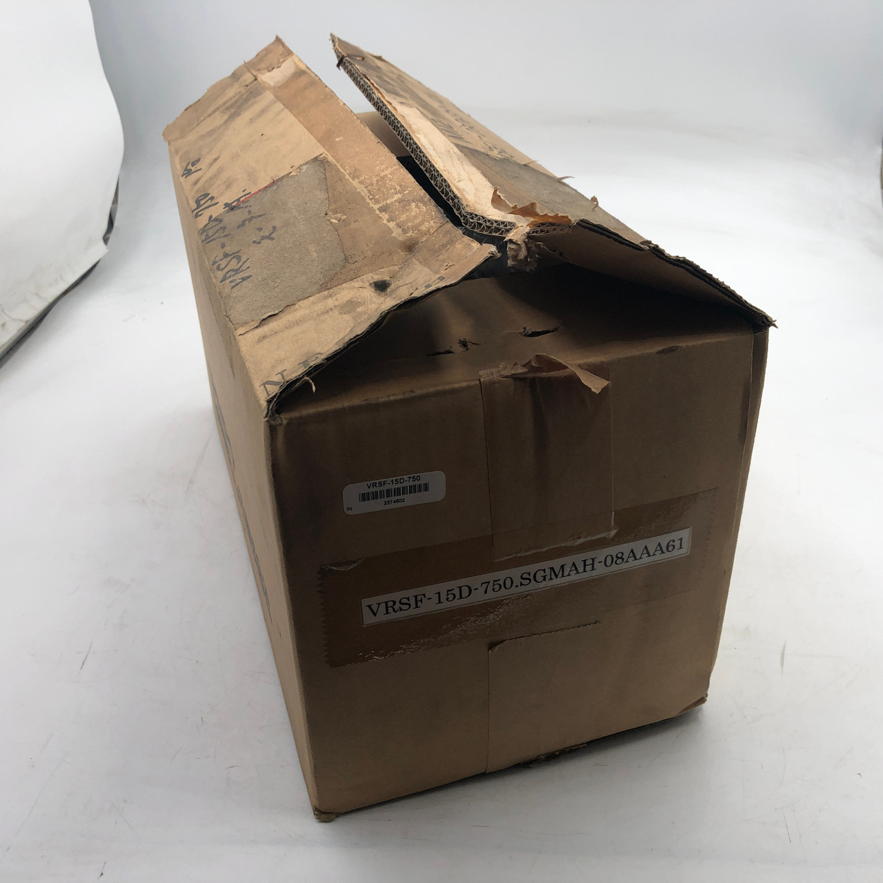 YASKAWA SGMAH-08AAA61D AC SERVO MOTOR W/ SHIMPO VRSF-15D-750 DECELERATOR NEW