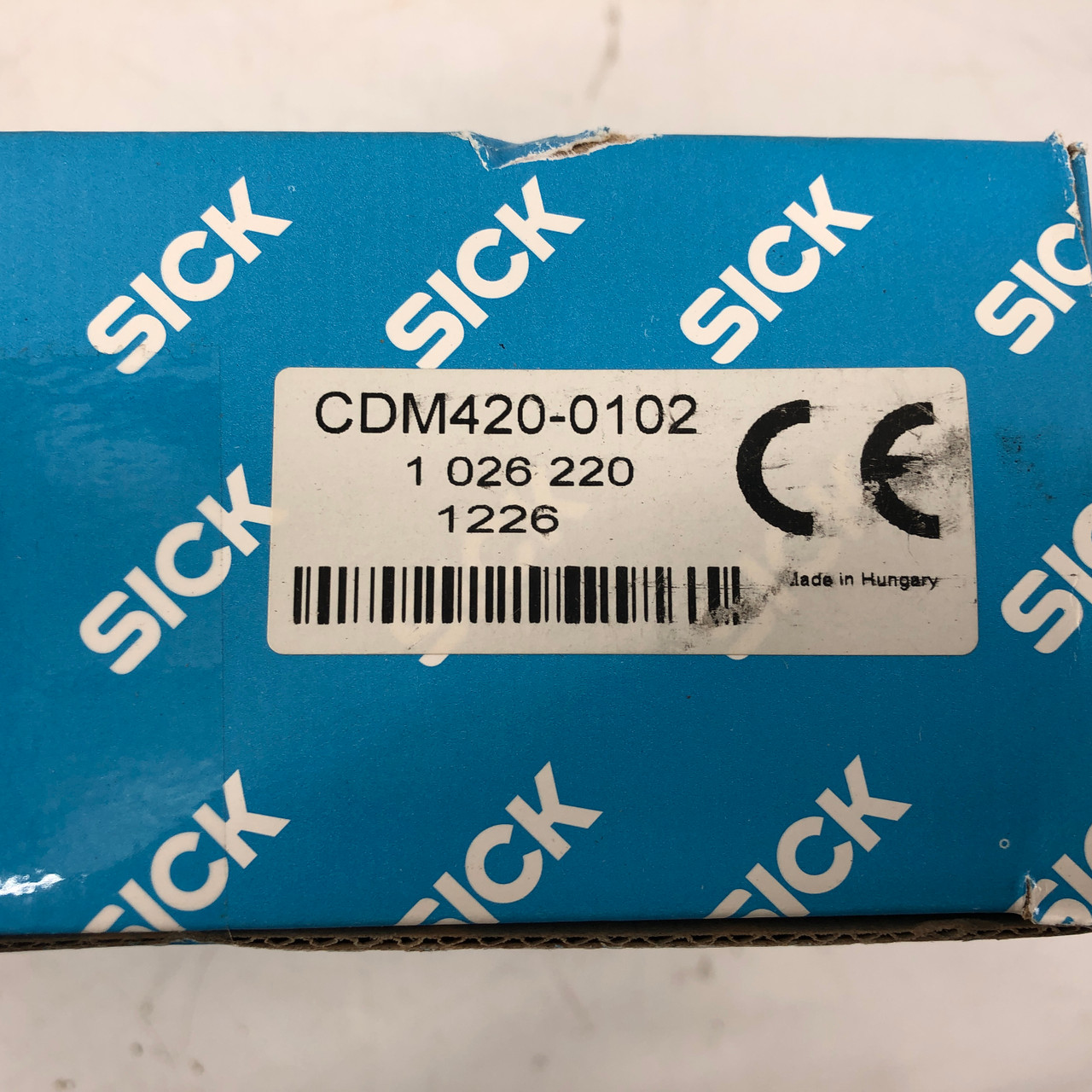 SICK CDM420-0102 1026220 MODULAR POWER SUPPLY CONNECTION MODULE - NEW