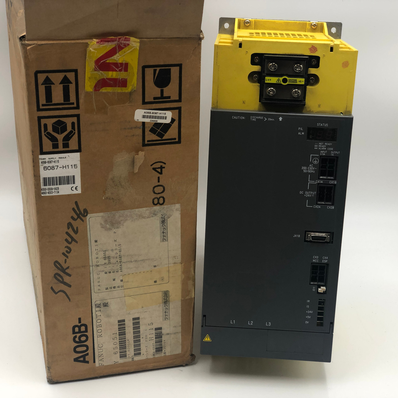 FANUC ALPHA A06B-6087-H115 (SERVO POWER SUPPLY, MODULE CNC CONVERT) NEW