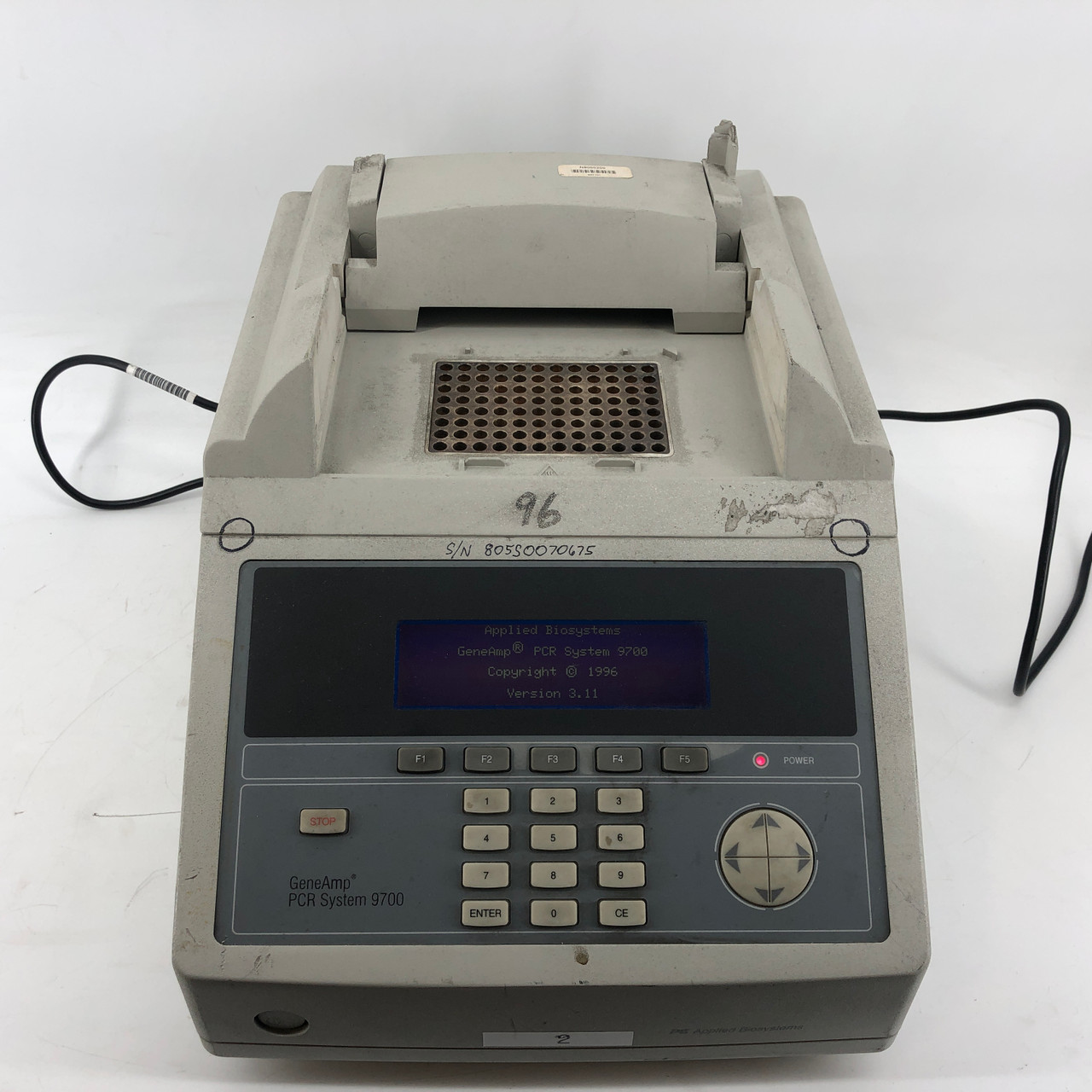 ABI PCR 9700 GENEAMP 9700 PCR SYSTEM - READ DESCRIPTION