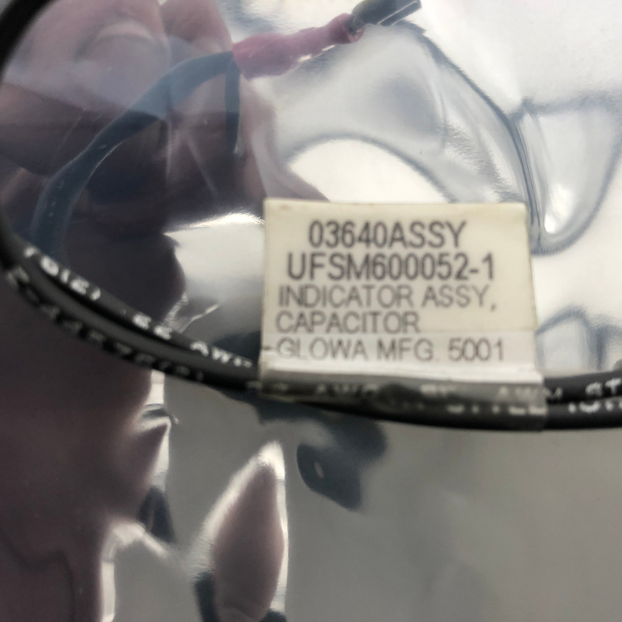 GLOWA 03640ASSY/UFSM600052-1 INDICATOR ASSEMBLY CAPACITOR - NEW