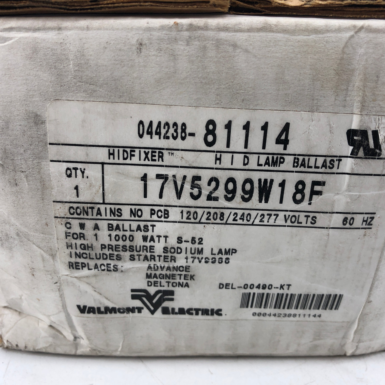 Valmont Electric 17V5299W18F Lamp Ballast Compatible Philips 71A8773-001 NEW