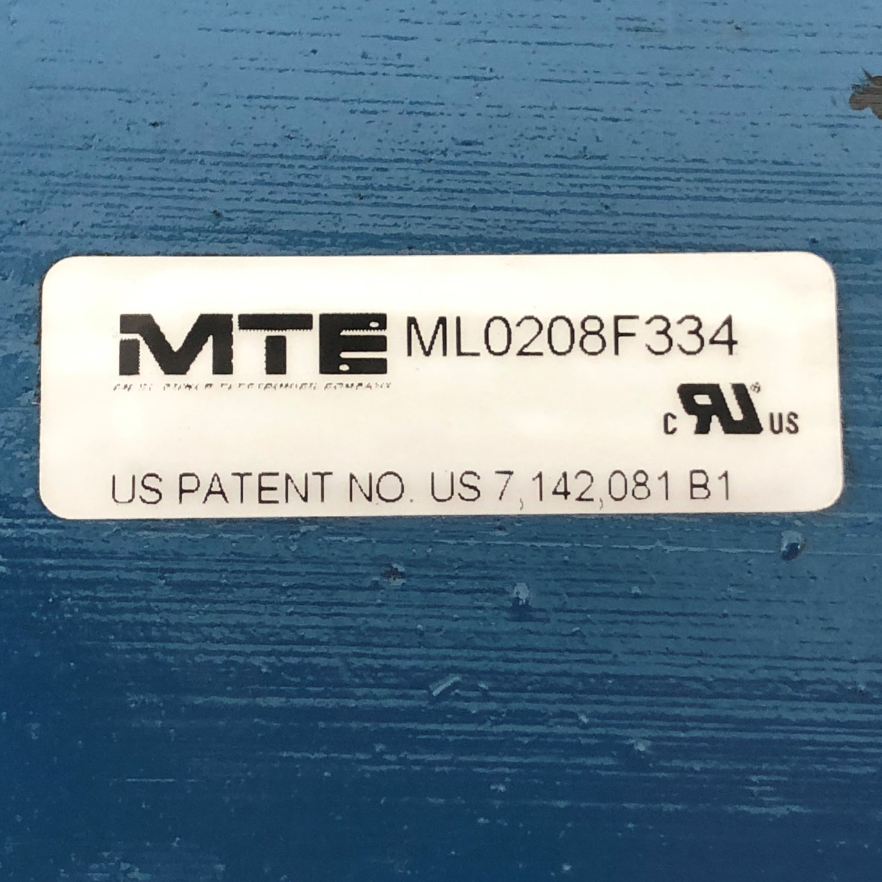 MTE ML0208F334 MDP0208A HARMONIC MATRIX FILTER 208-240VAC 60HZ - NEW
