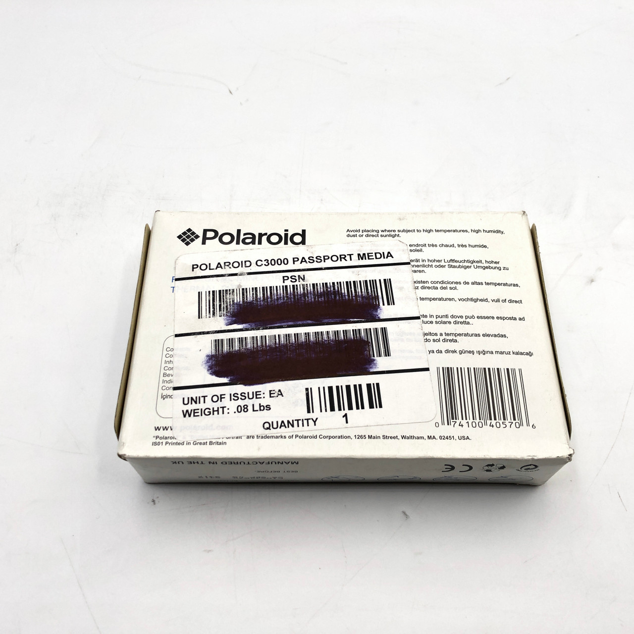 POLAROID C3000 50 SHEETS PER PACK PRINT THERMAL PHOTO PRINTS