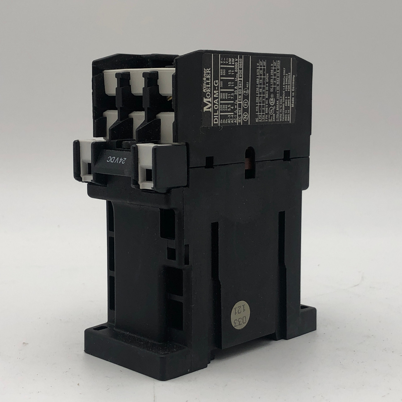 Moeller DIL0AM-G Rotary Switch Contactor NEW