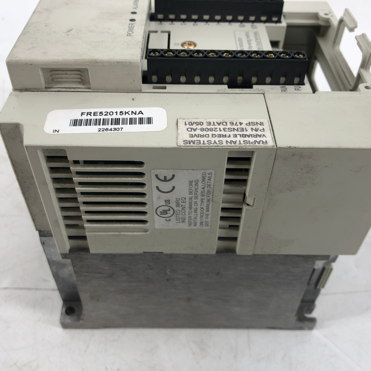 Mitsubishi FR-E520-1.5K-NA Transistorized Frequency Inverter 2HP 8A 200-240V