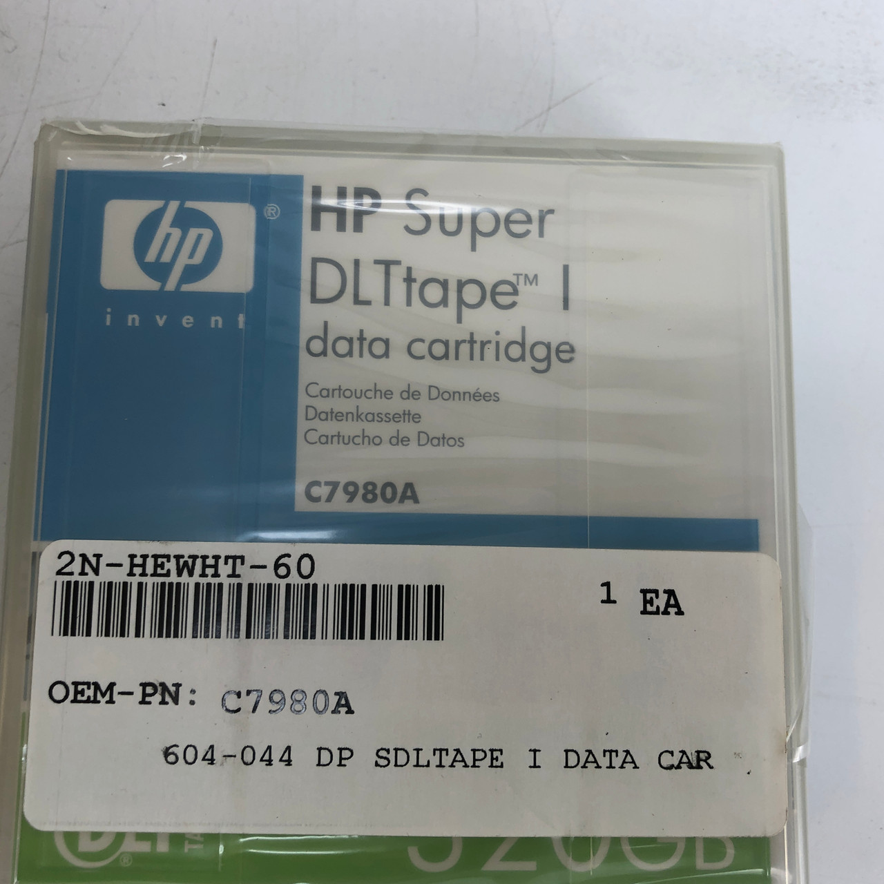 HP C7980A DATA CARTRIDGE DLT TAPE 320GB - NEW 10 PACK