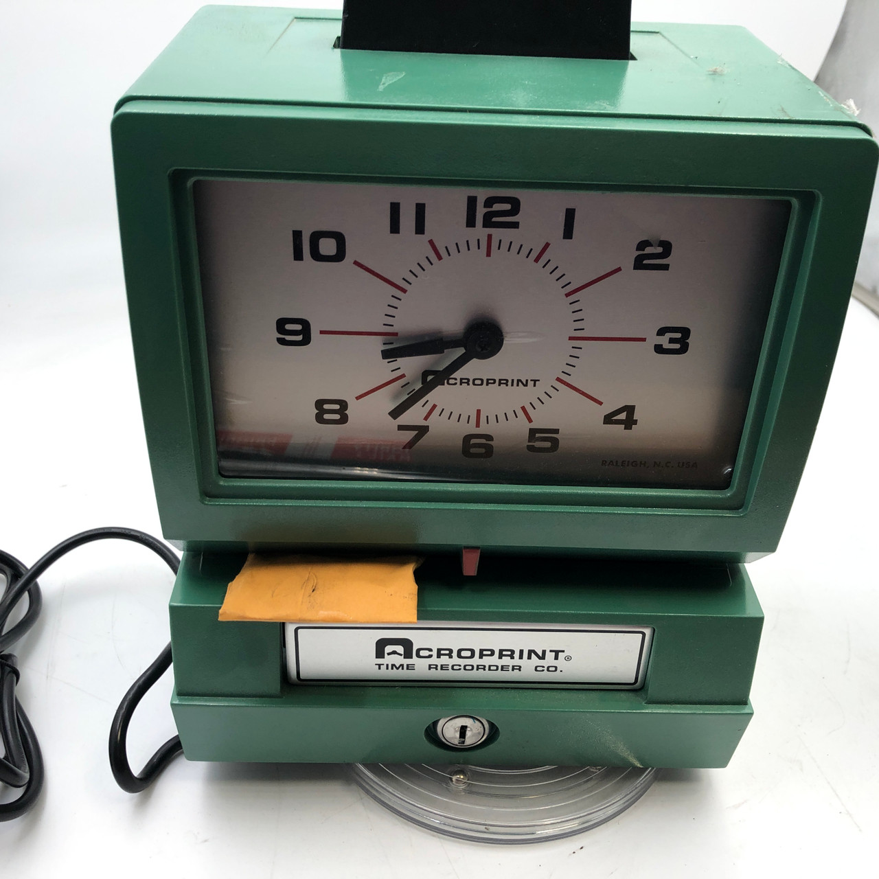 ACROPRINT 125ER3 HEAVY DUTY TIME CLOCK - No Keys