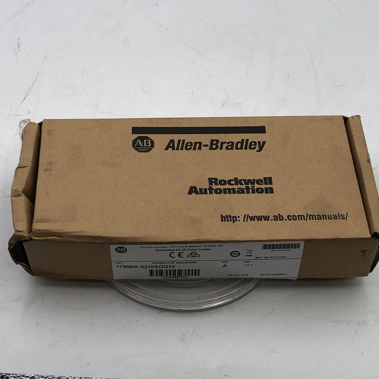 ALLEN BRADLEY 1799ER-IQ10XOQ10 SERIES A 1.2.1 DUAL PORT ETHERNET BOARD- NEW