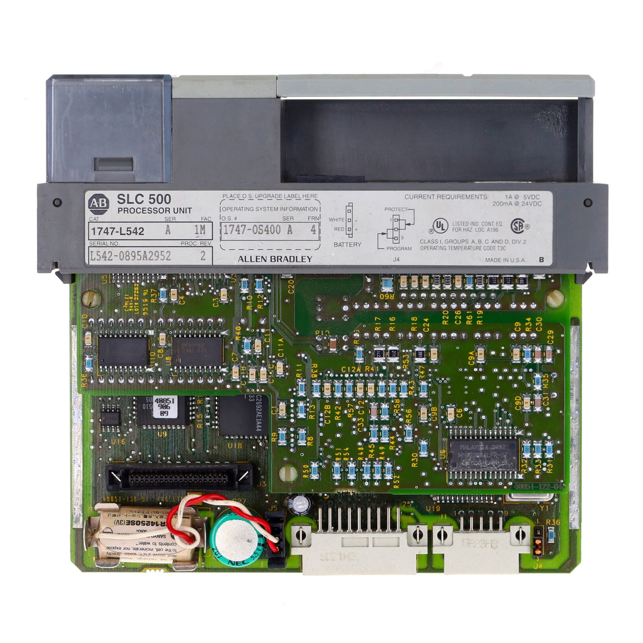 Allen Bradley 1747-L542 Series A SLC 500 Processor Unit