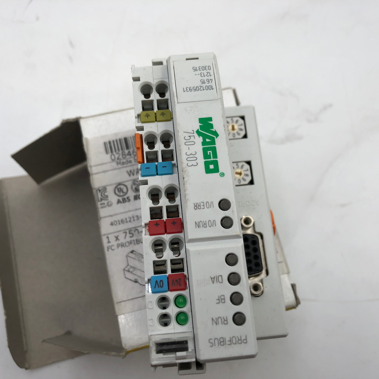WAGO 750-303 FC PROFIBUS FIELDBUS COUPLER - NEW